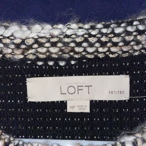 LOFT cropped tweed jacket